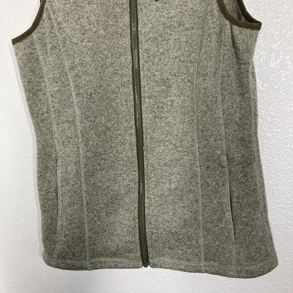 Kuiu Base Camp Vest Mens Small Gray High Loft Sweater Fleece Full Zip Jacket - Picture 7 of 15